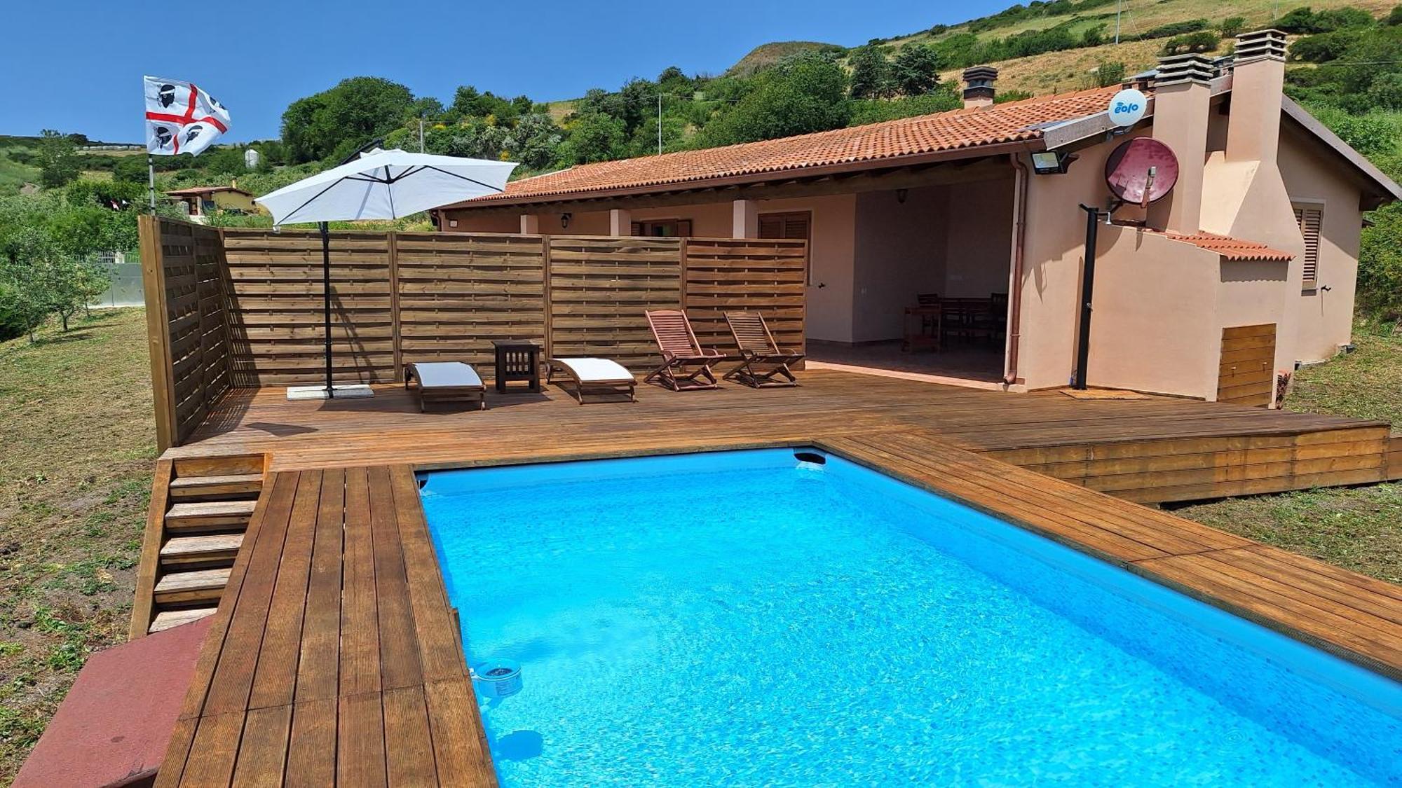 Villa Marci Con Piscina Privata A Nulvi Phòng bức ảnh
